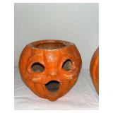 Vintage Papier-Mâché Halloween Jack-O