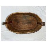 Antique Norwegian Tine Box with Intricate Carvings