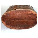 Antique Norwegian Tine Box with Intricate Carvings