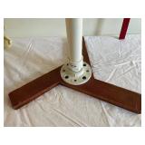 Adjustable Rug Hooking Stand with Sturdy Wooden Base