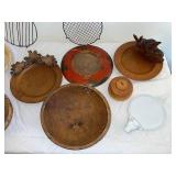 Assorted Decorative and Functional Trays Collection