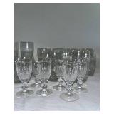 Waterford Elegant Set of Vintage Cut Glassware - Approx 30 Pieces Assorted