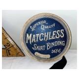 Vintage Measuring Triangle & Matchless Skirt Binding Roll