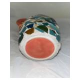 Ceramic Holt-Howard Mosaic Art Face Pitcher Vintage 1965 Pieces