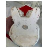 Vintage Christmas Decorations Lot: Glass Figures & Ceramic Trees