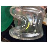 Vintage Christmas Decorations Lot: Glass Figures & Ceramic Trees