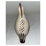 Set of 3 Vintage Ceramic Animal Figurines - Fish, Pig, Red Wing Bob White Bird