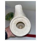 Set of 3 Vintage Ceramic Animal Figurines - Fish, Pig, Red Wing Bob White Bird