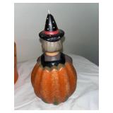 Vintage Easter & Halloween Decorations Lot - Bunny & Pumpkin Figures