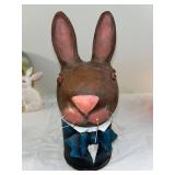 Vintage Easter & Halloween Decorations Lot - Bunny & Pumpkin Figures