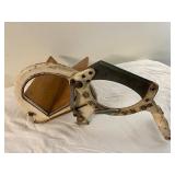 Vintage Raadvad Scandinavian Bread Slicer with Wooden Base