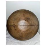 Set of 4 Vintage Wooden Bowls - Rustic Decor