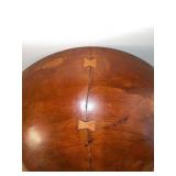 Set of 4 Vintage Wooden Bowls - Rustic Decor