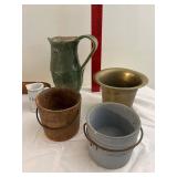 Vintage & Decorative Item Collection: Jugs, Buckets, Ornaments & More