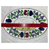 Antique Rabbitware Spatterware Platter