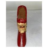 Vintage Christmas Decorative Items Lot - Santa Figurines & Plate