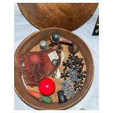 Vintage Toy & Collectible Lot: Wooden Truck, Little Golden Record, Animal Figures