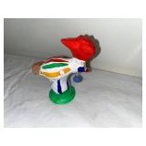 Vintage Toy & Collectible Lot: Wooden Truck, Little Golden Record, Animal Figures