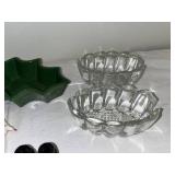 Vintage Christmas Decor Lot with Figurines, Tree, and Utensils