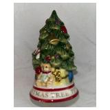 Vintage Christmas Decor Lot with Figurines, Tree, and Utensils