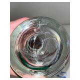 Clear Glass Pitcher with Lid Set