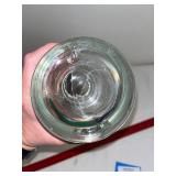 Clear Glass Pitcher with Lid Set