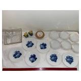 Lot of Assorted Decorative Plates and Dishware