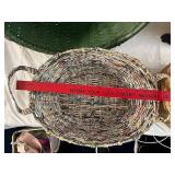 Collection of Woven Baskets - Mixed Materials and Colors