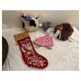 Christmas Stocking, Plush Toys, Malabrigo Yarn Set