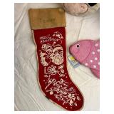 Christmas Stocking, Plush Toys, Malabrigo Yarn Set