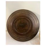 Pair of Large Vintage Wooden Bowls