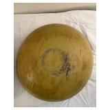 Pair of Large Vintage Wooden Bowls