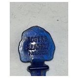 Vintage Needlepoint, Peg Dolls, Wire Chairs, Utensils Lot