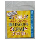 2024 Page-A-Day Calendar & Handmade Bali Wooden Puzzle