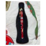 Crafting Lot: Ribbons, Cords, Decorative Tins & Coca-Cola Pen