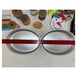 Crafting Lot: Ribbons, Cords, Decorative Tins & Coca-Cola Pen