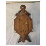 Antique Double-Headed Eagle Wall Hanging with Cross Motif