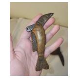 Antique Scandinavian Fish-Shaped Knives - Set of 2