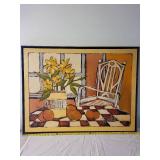 Vibrant Still Life Painting by Randahl- 44" x 34"