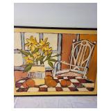 Vibrant Still Life Painting by Randahl- 44" x 34"