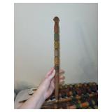 Lot of Vintage Painted Wooden Spindles - Antique Home Decor