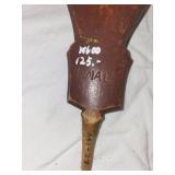 Antique Bellows with Carved Detail - Marked c1741