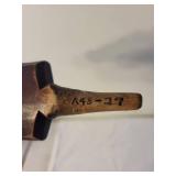 Antique Bellows with Carved Detail - Marked c1741