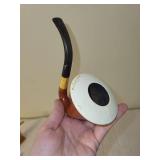 Set of Handmade Santa Face Smoking Pipes - Unique Collectible