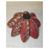 Lot of Handmade Fabric Pincushions, Patchwork Stars & Knitted Bear