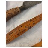 Antique Handcrafted Wooden Utensils Collection - Spoons & Knife