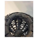 Rustic Folk Art Branch Lantern with Glass Insert