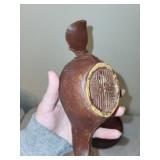 Antique Pottery Bowl and Scandinavian Handled Cup Set