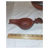 Antique Pottery Bowl and Scandinavian Handled Cup Set