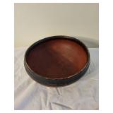 Antique Pottery Bowl and Scandinavian Handled Cup Set